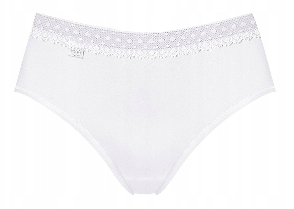 Naiste aluspüksid Sloggi Feel Pure Lace Tai C2P, valge hind ja info | Naiste aluspüksid | kaup24.ee