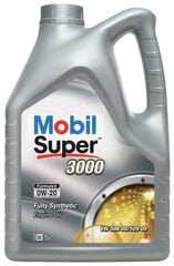 Mootoriõli Mobil Super 3000 F-V 0W-20, 5L цена и информация | Моторные масла | kaup24.ee