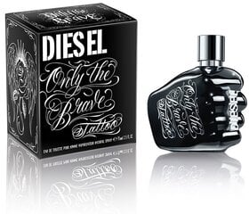 Мужская парфюмерия Only The Brave Tattoo Diesel EDT: Емкость - 75 ml цена и информация | Мужские духи | kaup24.ee