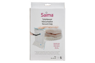 Saima вакуумный мешок для одежды, 55x90 см цена и информация | Вешалки и мешки для одежды | kaup24.ee