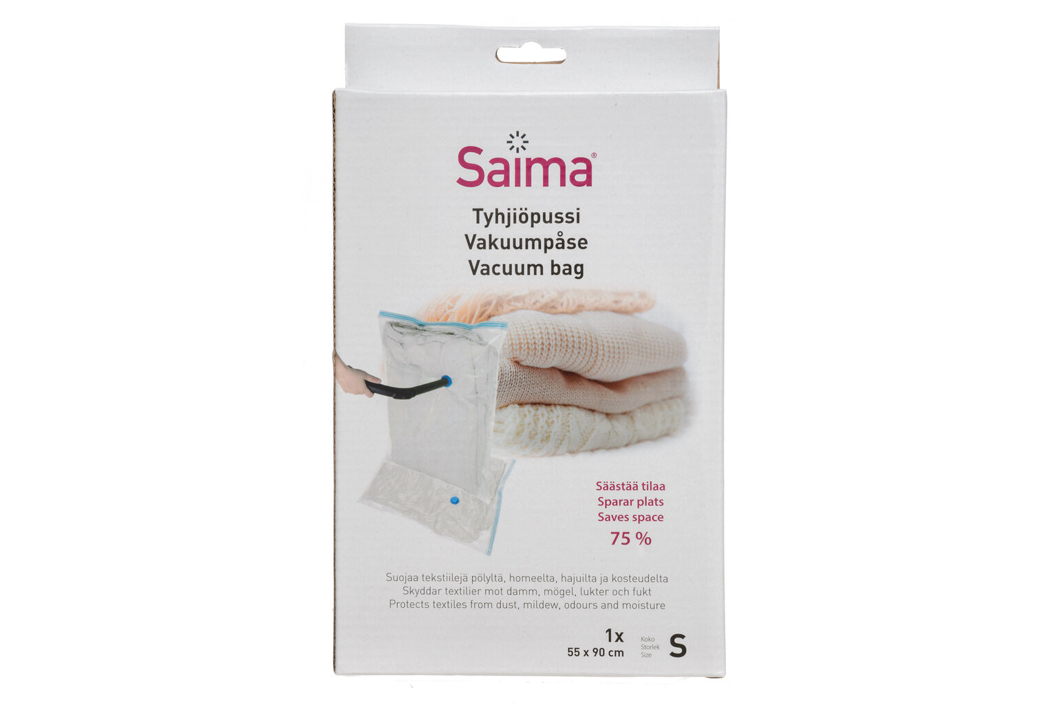 Vaakumkott Saima 55x90cm hind ja info | Riidepuud ja -kotid | kaup24.ee