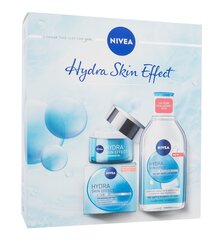 Komplekt Nivea Hydra Skin Effect: intensiivselt niisutav näokreem, 50 ml + mitsellaarvesi, 400 ml hind ja info | Näokreemid | kaup24.ee