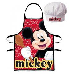 Laste põll ja müts Miki-Hiir (Mickey Mouse) цена и информация | Кухонные полотенца, рукавицы, фартуки | kaup24.ee