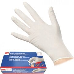 Одноразовые перчатки Vinyl (размер M), 100 шт. цена и информация | Принадлежности для уборки | kaup24.ee