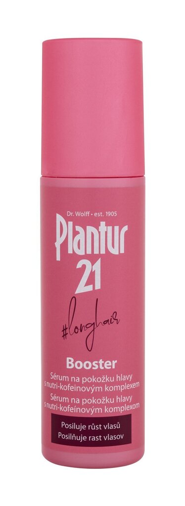 Juuksekasvu soodustav seerum Plantur 21 longhair Booster 125 ml цена и информация | Maskid, õlid, seerumid | kaup24.ee