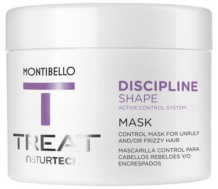 Mask allumatutele juustele Montibello Treat NaturTech Discipline Shape, 500ml hind ja info | Juuksepalsamid | kaup24.ee