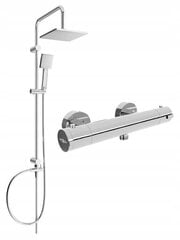 Termostaatsegistiga dušisüsteem Mexen Tord Kai, Chrome hind ja info | Komplektid ja dušipaneelid | kaup24.ee