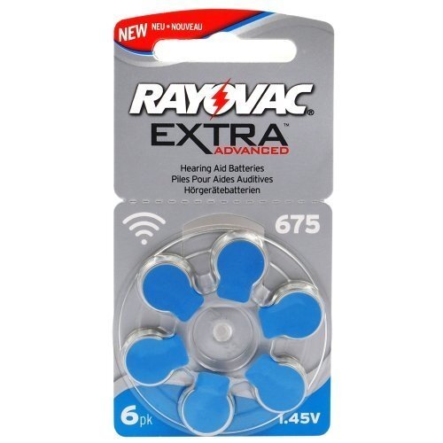 Rayovac Extra elemendid kuuldeaparaatidele PR44 675, 6 tk hind ja info | Patareid | kaup24.ee