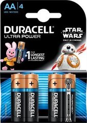 Duracell батарейка LR6/AA/MX1500 Turbo/4B цена и информация | Батарейки | kaup24.ee