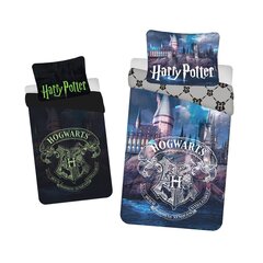 Voodipesukomplekt pimedas helendav Harry Potter, 2-osaline цена и информация | Детское постельное бельё | kaup24.ee