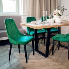 LOUIS Roheline tool 44x59x88 cm hind ja info | Söögilaua toolid, köögitoolid | kaup24.ee