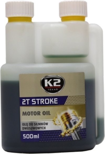 Poolsünteetiline õli kahetaktilistele mootoritele K2 2T Stroke oil, roheline цена и информация | Eriotstarbelised määrdeõlid ja -vedelikud | kaup24.ee