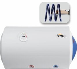 Kombineeritud veeboiler Ferroli CALYPSO MT 100, horisontaalne hind ja info | Boilerid | kaup24.ee