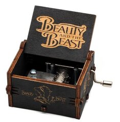 Muusikakast Beauty and beast juoda hind ja info | Poiste mänguasjad | kaup24.ee