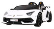 Kahekohaline elektriauto "Lamborghini SJV drift", valge цена и информация | Laste elektriautod | kaup24.ee