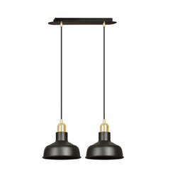 Emibig подвесной светильник Ibor 2 Black цена и информация | Люстры | kaup24.ee