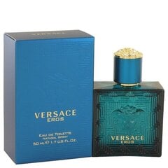 Versace Eros EDT meestele 50 ml hind ja info | Meeste parfüümid | kaup24.ee