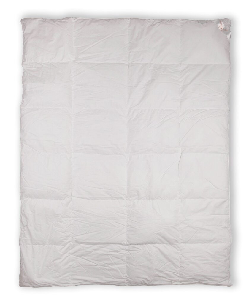 Naturaalne udusule tekk Rava Lux Premium 150 x 200 cm, RL73 koos 1 kg 90% hane udusule täidisega, valge hind ja info | Tekid | kaup24.ee