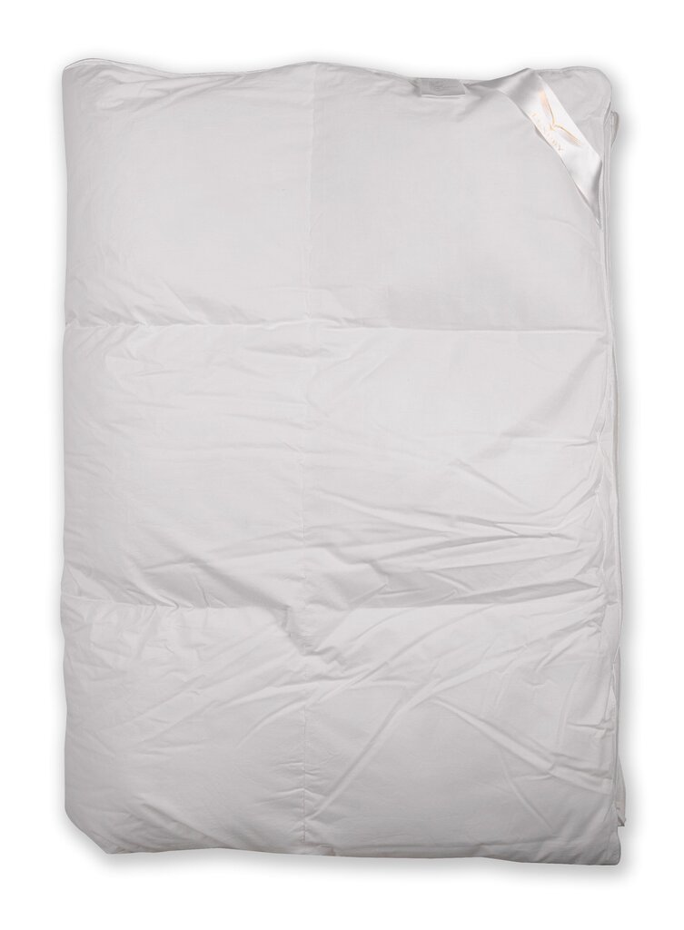 Naturaalne udusule tekk Rava Lux Premium 150 x 200 cm, RL73 koos 1 kg 90% hane udusule täidisega, valge hind ja info | Tekid | kaup24.ee