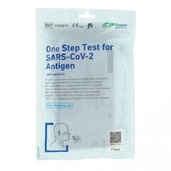 Getein OneStep - SARS-CoV-2 Test Kit - носовой экспресс-тест на антиген 1 шт. (CE1434) цена и информация | Экспресс-тесты на COVID-19 | kaup24.ee