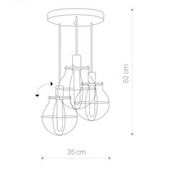 Nowodvorski Lighting rippvalgusti Manufacture III 9740 hind ja info | Rippvalgustid | kaup24.ee