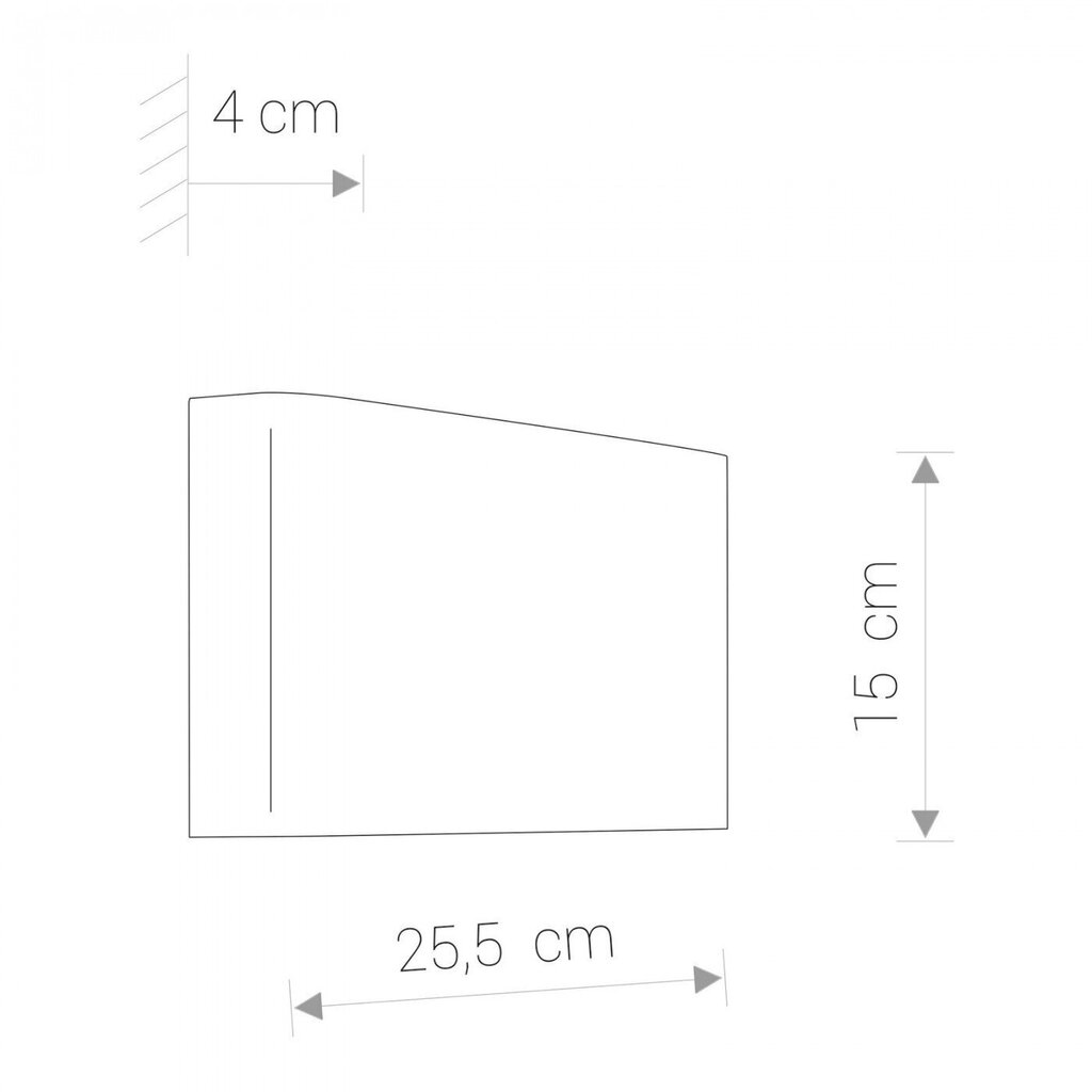 Nowodvorski Lighting seinavalgusti Haga White 9708 hind ja info | Seinavalgustid | kaup24.ee