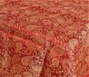Linane laudlina, punast värvi, 148x175 cm. hind ja info | Laudlinad, lauamatid, servjetid | kaup24.ee