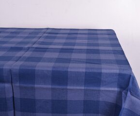 Linane laudlina, sinine värv, 148x200 cm. hind ja info | Laudlinad, lauamatid, servjetid | kaup24.ee