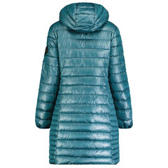 Naiste jope Geo Norway Annecy Long Hood, roheline цена и информация | Женские куртки | kaup24.ee