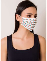Защитная маска BRANDZEY с цветными треугольниками - белая цена и информация | Аптечки | kaup24.ee