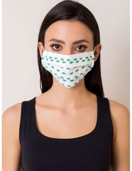 Многоразовая бело-зеленая маска BRANDZEY  цена и информация | Аптечки | kaup24.ee