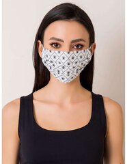 Узорчатая черно-белая защитная маска BRANDZEY  цена и информация | Аптечки | kaup24.ee