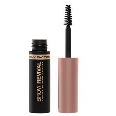 Max Factor Brow Revival kulmuvärv 4,5 ml, 005 Black Brown цена и информация | Тушь, средства для роста ресниц, тени для век, карандаши для глаз | kaup24.ee