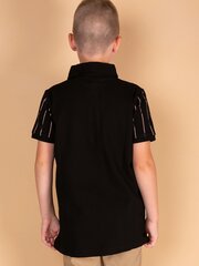 черная рубашка поло для мальчиков tommy life цена и информация | Рубашки для мальчиков | kaup24.ee