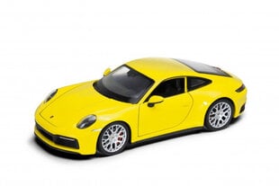 Модель автомобиля с радиоуправлением Welly 1/24 Porsche 911 (991)Carrera S 12718 цена и информация | Развивающий мелкую моторику - кинетический песок KeyCraft NV215 (80 г) детям от 3+ лет, бежевый | kaup24.ee