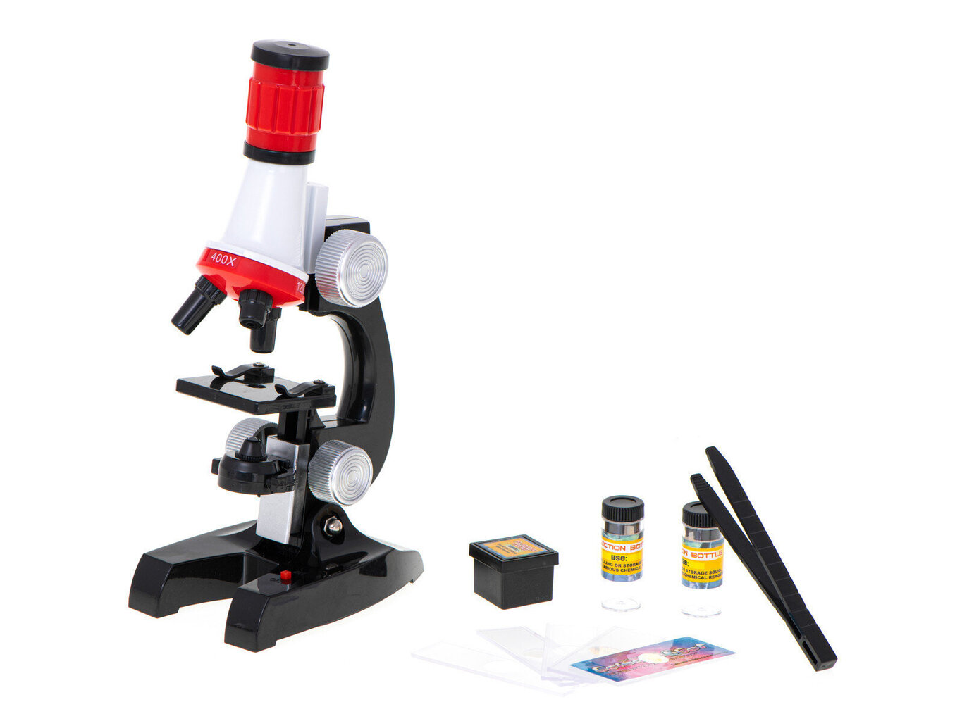 Mikroskoop + tarvikud 12683 цена и информация | Arendavad mänguasjad | kaup24.ee