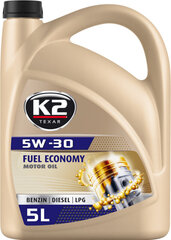 K2 Fuel Economy 5W-30 моторное масло, 5 л цена и информация | Моторные масла | kaup24.ee