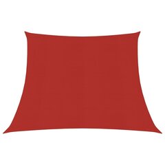 Päikesevari, 4/5 x 3 m, punane цена и информация | Зонты, маркизы, стойки | kaup24.ee