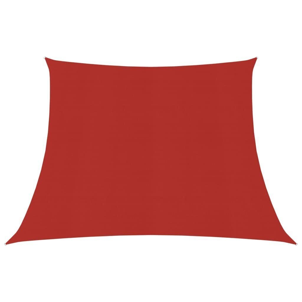 Päikesevari, 4/5 x 3 m, punane цена и информация | Päikesevarjud, markiisid ja alused | kaup24.ee