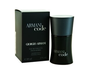 Мужские духи Armani Code For Men - EDT, 30 мл цена и информация | Мужские духи | kaup24.ee