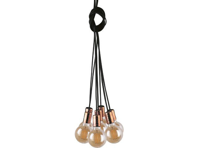 Nowodvorski Lighting rippvalgusti Cable black-copper VII 9746 hind ja info | Rippvalgustid | kaup24.ee
