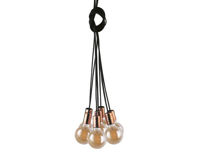 Nowodvorski Lighting rippvalgusti Cable black-copper VII 9746 цена и информация | Rippvalgustid | kaup24.ee