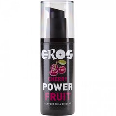 Смазка со вкусом вишни ﻿Eros Cherry Power Fruit, 125 мл цена и информация | Eros Косметика для взрослых | kaup24.ee