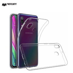 Mercury Jelly Супер-тонкий задний чехол для Samsung Galaxy A40 (A405F/A405FN) Прозрачный цена и информация | Чехлы для телефонов | kaup24.ee