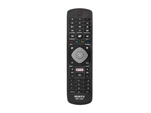 HQ LXP1285 TV remote control PHILIPS LCD NETFLIX 3D RM-L1285 Black цена и информация | Аксессуары для Smart TV | kaup24.ee