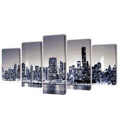 Foto New York kontuurid, 100 x 50 cm hind ja info | Seinapildid | kaup24.ee