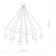 Nowodvorski Lighting подвесной светильник Imbria White X 9678 цена и информация | Люстры | kaup24.ee