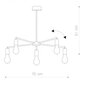 Nowodvorski Lighting rippvalgusti Sticks V B 9735 цена и информация | Rippvalgustid | kaup24.ee