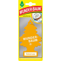 Освежитель воздуха Wunder-Baum Tree Coconut цена и информация | Освежители воздуха для салона | kaup24.ee