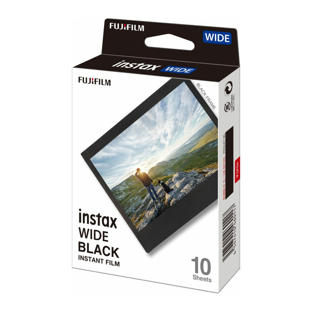 Fujifilm Instax Wide 1x10 Black Frame цена и информация | Lisatarvikud fotoaparaatidele | kaup24.ee